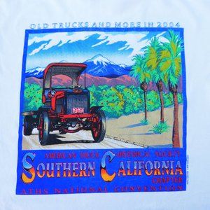 Vintage 2004 T Shirt Old Trucks ATHS National Convention Southern California XL